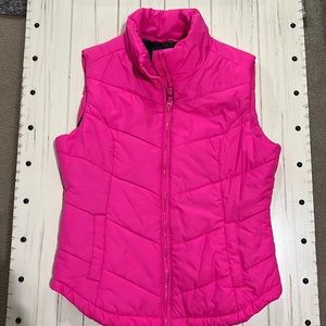 Hot Pink Puffer Vest